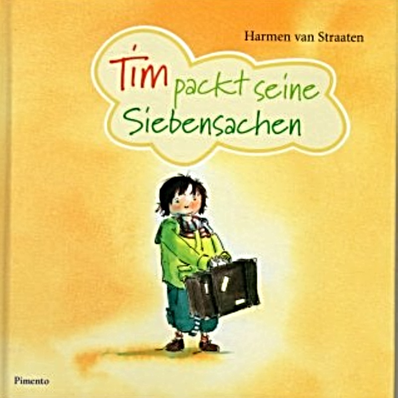 Německé pohádky kniha - Tim Packt seine Siebensachen