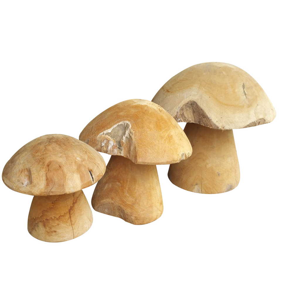 Týkové houby 20,25,30 cm sada 3 ks